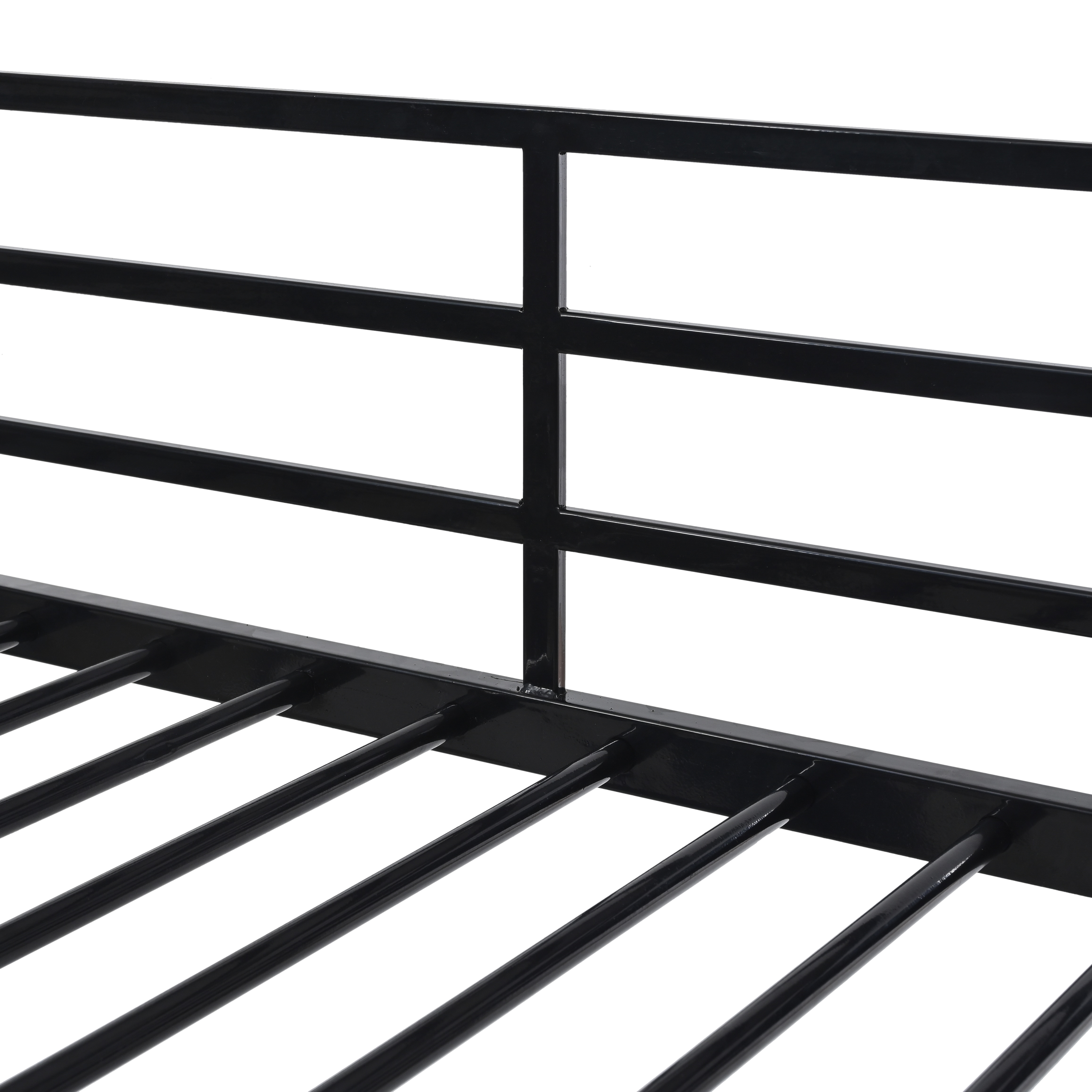 Twin Over Twin House Bed With Ladder And Slider, House Bed, Bunk Bed_voghion.com
